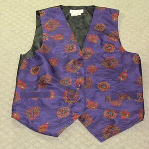 Naked Silk Women's Large Purple Avant Garde Vest